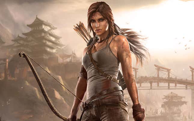 Official art of Lara Croft from the Square Enix-published "reboot trilogy" of games.