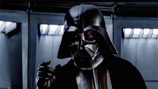 Darth Vader about to attack