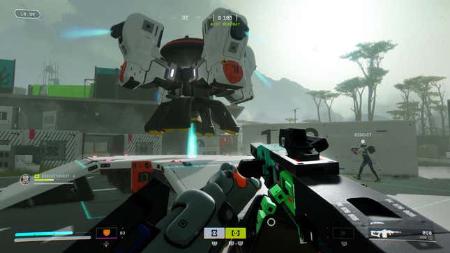 A screenshot shows scenes from Bungie's upcoming sci-fi shooter Marathon. 