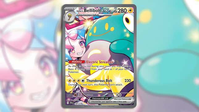  Iono’s Bellibolt ex Special Illustration Rare