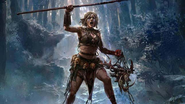 A Huntress posts negative Steam reviews.