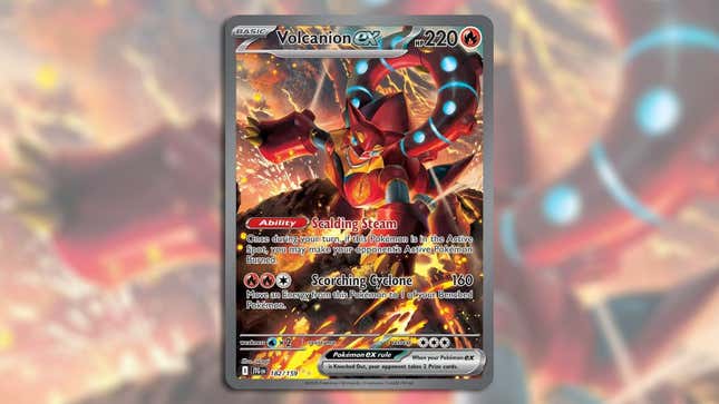  Volcanion ex Special Illustration Rare