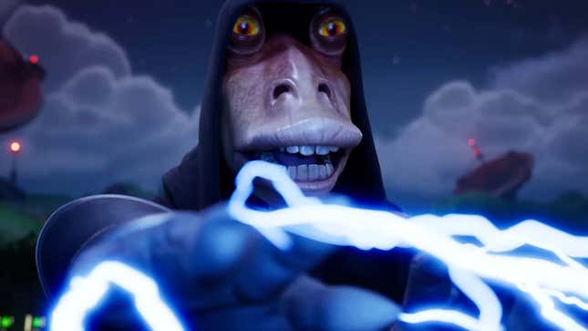 Image for article titled Fortnite's Star Wars Season Adds Darth Jar Jar