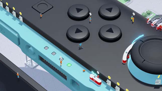 A 3D version of the JoyCon shows avatars walking around it.