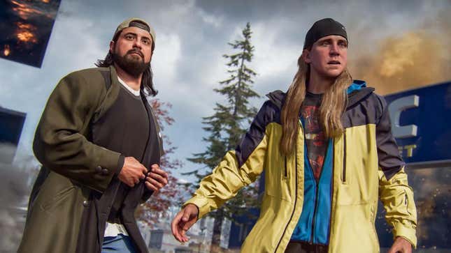 Jay and Silent Bob prepare to buy some loot boxes.