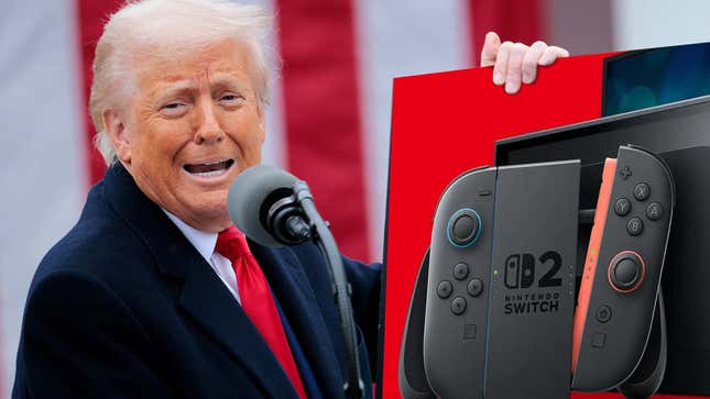 Image for article titled The Internet Reacts To Trump's War On Nintendo