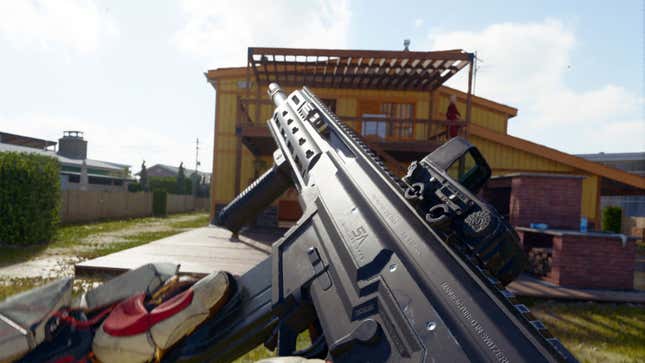 The inspection animation for the Kilo 141 in Black Ops 6.